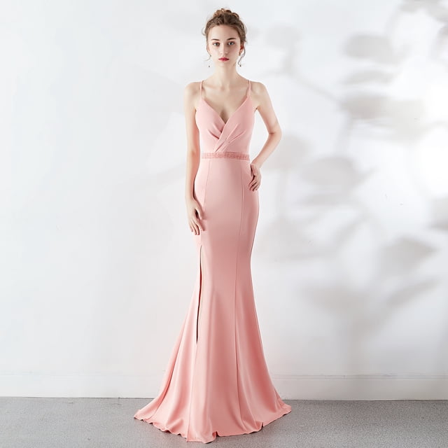 Vestido de fiesta ajustado y sexy Vestido de noche ajustado para anfitrión de reunión anual de caderas estrechas