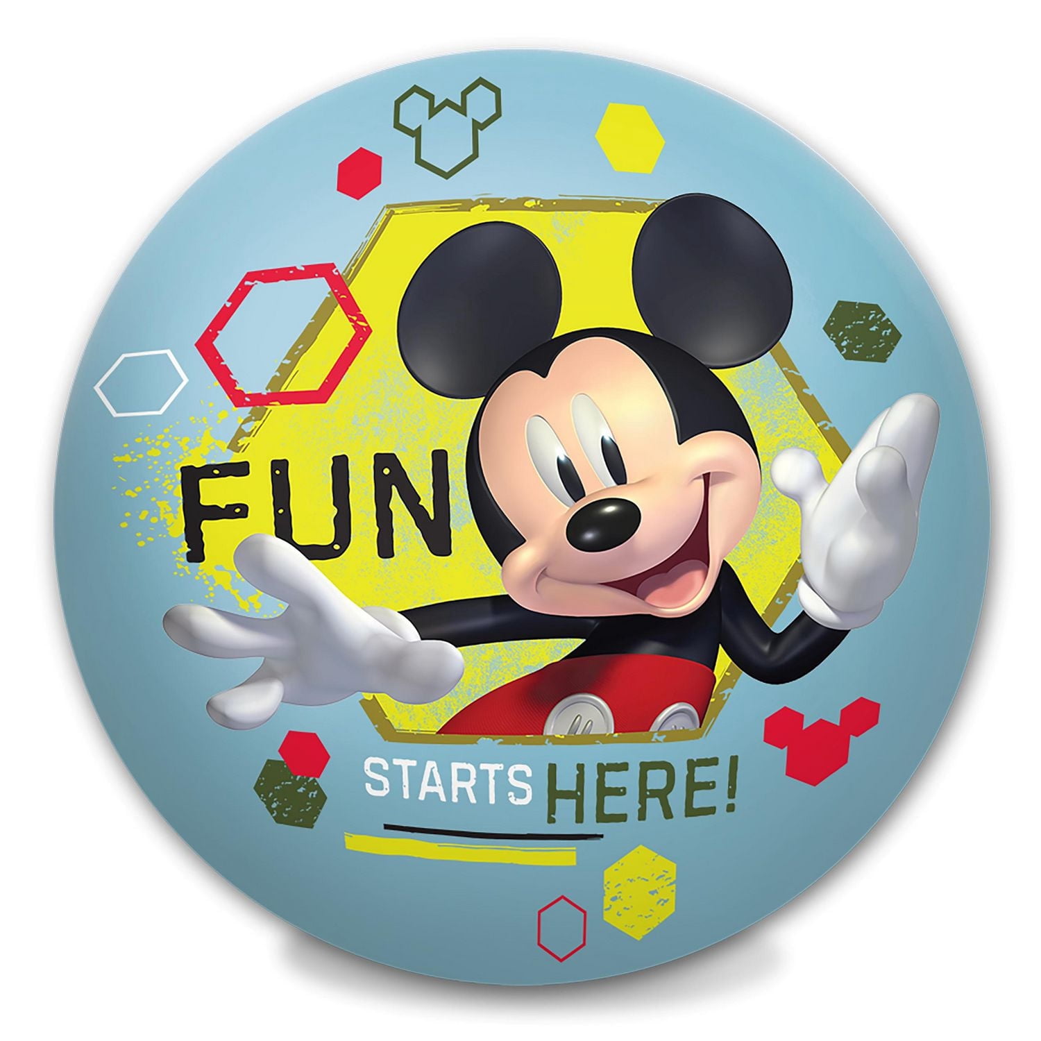 Balle en mousse squish Ja-Ru Disney - 1 pièce - styles assortis - Mickey Mouse