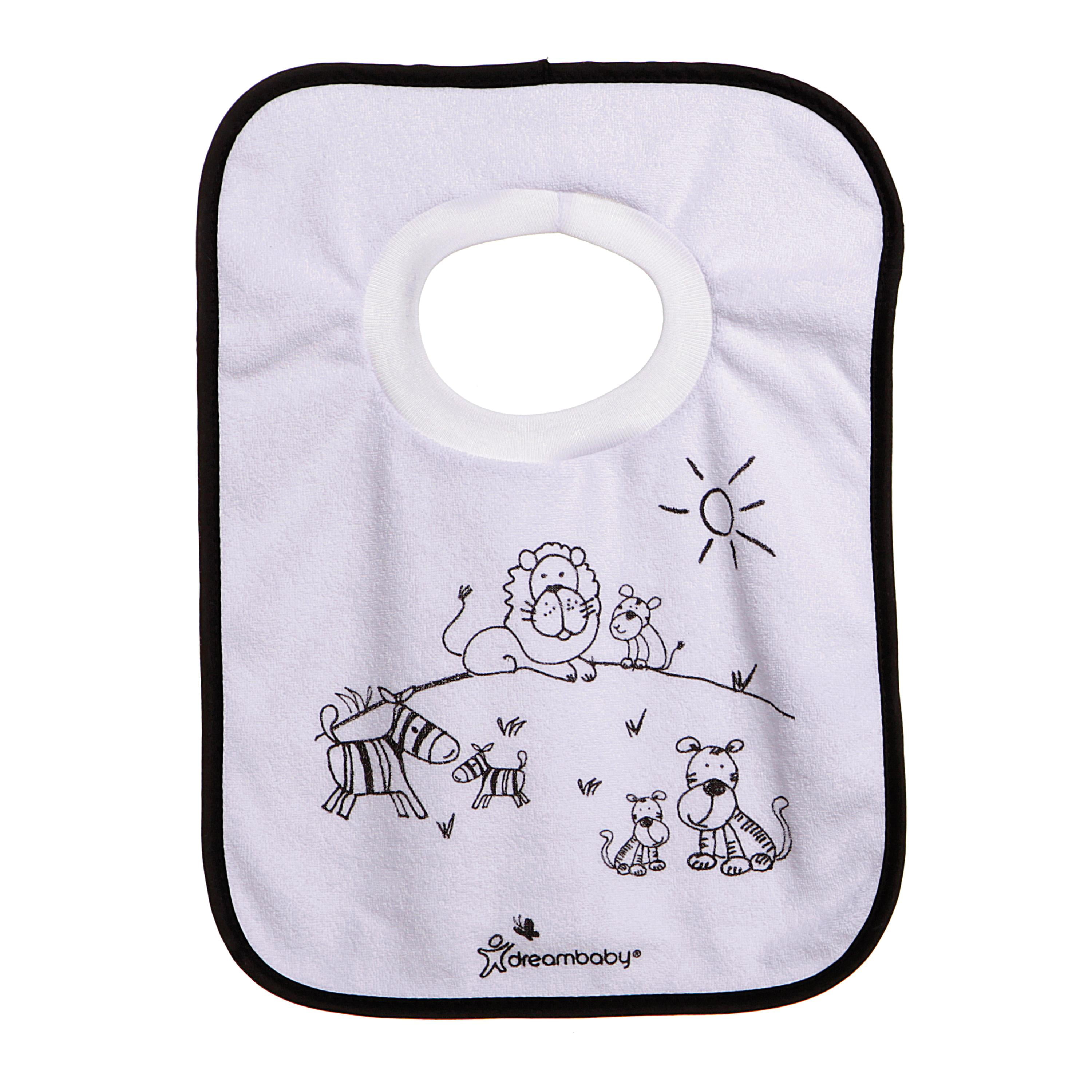 Pullover Bibs Jungle 4 Pack