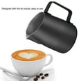 thumbnail image 1 of Milk Frother Cup For Coffee, Milk Frother Cup, Stainless Steel For Kitchen Hotel Party Restaurtant, 1 of 8