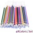 thumbnail image 4 of JGJJUGN Color Gel Pen Set 24/36/48 Colors 1.0mm Tip Flash Gel Pen for DIY Scrapbooking Bullet Journal and Art Projects, 4 of 6