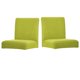 thumbnail image 1 of Funda protectora para silla de comedor, funda protectora Universal para muebles de oficina, Protector exterior, funda giratoria, suministros para el hogar, amarillo, 2 paquetes Speravity HA012490-10, 1 of 5