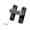 Black model, variant on Yihuala Heavy Duty Quiet Operations Door Security Latches None Drilling Required Adjustable Length for Various Door Thickne