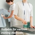 thumbnail image 4 of Steamer Straightener, Mini Steam Iron, Portable Steamer, Hand Ironing Machine, 30s Quick Heating, 50 ml Water Tank, 90° and 180° Rotatable, Compact Hanging Mini Steamer for Home, 4 of 8