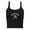 Solid Black Blend, variant on Since 1969 Women’s micro-rib tank top