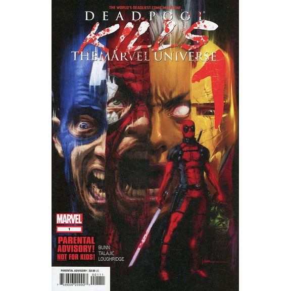 Deadpool Kills The Marvel Universe #1A VF ; Marvel Comic Book