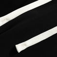 thumbnail image 6 of Riecok Open Bottom Sweatpants Men Big and Tall Elastic Waist Drawstring Pants Pull on Sweat Pant Workout Fall Trouser with Pockets Black XL, 6 of 8