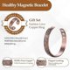 thumbnail image 5 of Pulsera y anillo de cobre para mujer, pulseras magnéticas de drenaje linfático y anillo de desintoxicación linfática, regalo de joyería de cobre puro 99.99%, 5 of 5
