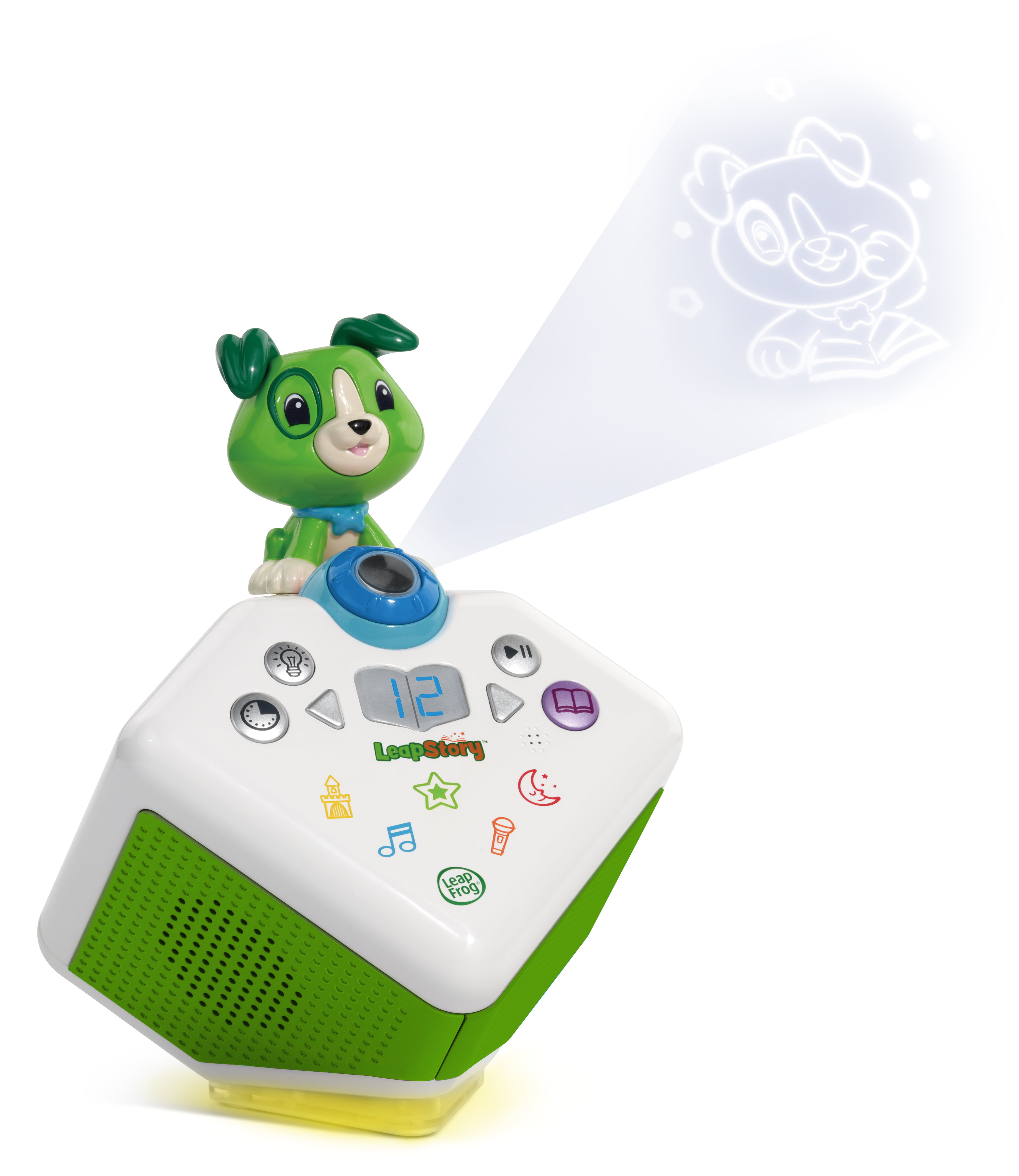LeapFrog Leapstory Tells 80 Stories Songs Poems With Projector and Recorder for sale online 