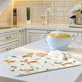 thumbnail image 6 of Kitchen Drying Mat 16x18In Drying Dish Mat Dish Drying Mats Kitchen Countertop Multi-Function Drain Drying Mat Kitchen Table Yellow Deer Seamless, 6 of 8