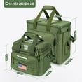 thumbnail image 3 of KastKing Fishing Tackle Bags- Water Resistant Material - Fishing Gear Storage - Karryall Medium Green, 3 of 9