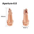 thumbnail image 1 of 1Pcs for Handheld Copper Nozzle Fiber Optic Nozzle Wire Feeding Nozzle A, 1 of 5