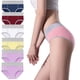 thumbnail image 1 of Puntoco Bragas para mujer, cintura alta, cintura media, transpirables, con encaje, realzadoras de glúteos, 6 piezas, 1 of 2