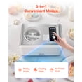 thumbnail image 2 of VEVOR 2 Quart Automatic Ice Cream Maker with Built-in Compressor No Pre-freezing, 2 of 9