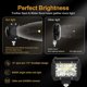 thumbnail image 3 of Led-pods, Nebelscheinwerfer, Aiprote 10,2 Cm Led-lichterleiste, Tauchfhige Led-bootslichter, Led-licht-pods, Off-road-beleuchtung, Led-flutfahrlichter, 3 of 5