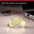 thumbnail image 4 of Unidad flash USB SanDisk Ultra Dual Drive Luxe de 128 GB, 4 of 6