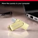 thumbnail image 4 of Unidad flash USB SanDisk Ultra Dual Drive Luxe de 512 GB, 4 of 6