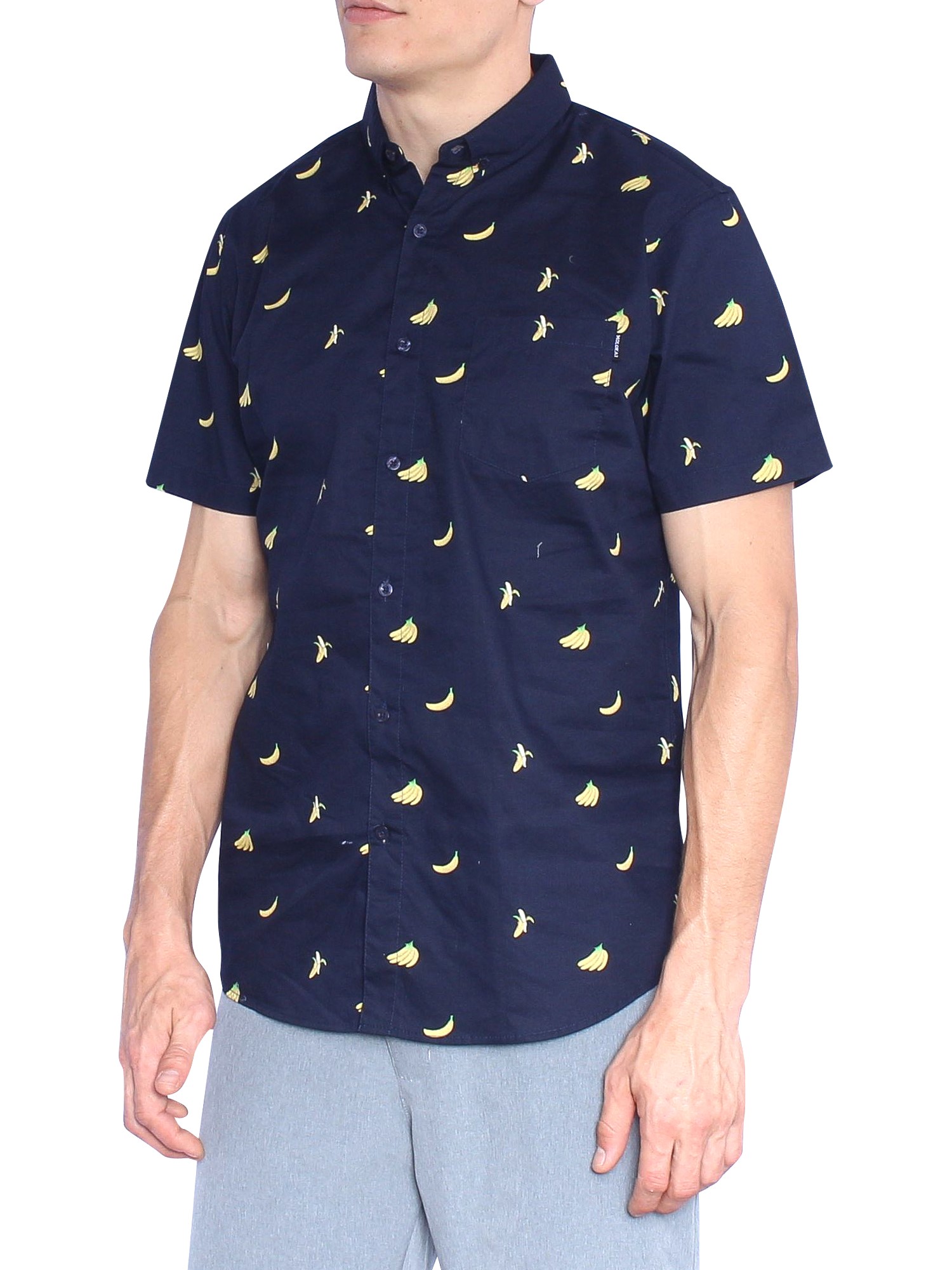 Banana button down Clearance