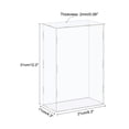 thumbnail image 2 of Uxcell Display Case Box Acrylic Box Transparent Dustproof Protection Showcase 21x11x31cm for Collectibles, 2 of 5