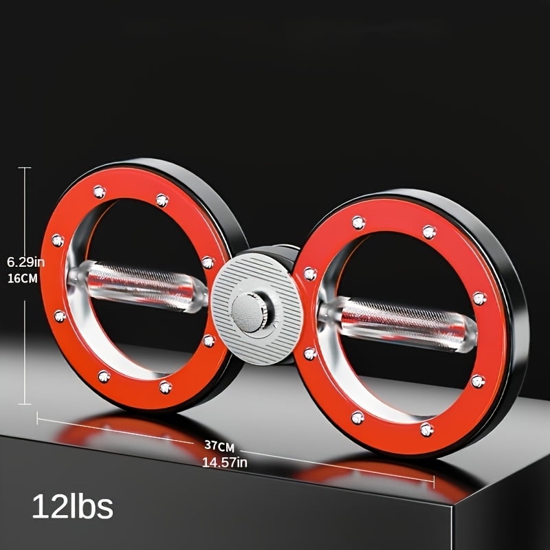Adjustable 12LB Speed Arm Trainer, Grip Strength & Forearm Exerciser for Men Women, Multi-Functional Hand Arm Shoulder Workout Equipment for Home Gym