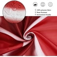 thumbnail image 4 of Valentine''s Day Shower Curtain, Red Glitter Love Heart Romantic Girly Bathroom Curtain Waterproof Fabric Machine Washable with Hooks, 72" Wx84 L, 4 of 6