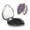 Heart Shape, variant on Picia cute Skull rainbow mushroom for Compact Vanity Mirror , Travel Makeup Mirror , Portable Magnifying Cosmetic Mirror for Daily, Work, Business-Heart Shape