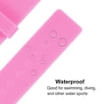 thumbnail image 3 of Uxcell Soft Rubber Watch Band 18mm Width Quick Release Replacement Silicone Watch Strap, Pink, 3 of 5