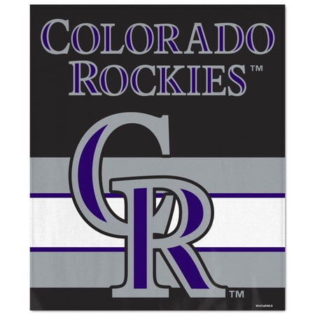 WinCraft Colorado Rockies Ultra Plush 50 x 60 Throw Blanket