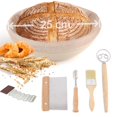 thumbnail image 1 of Juego de Cesta para El Pan, Fermentador de Pa, Herramientas para La Fermentaci&oacute;n Del Pan, Cestas Redondas de Prueba, Cesto Redondo para Masa, Banetones para Pan, Cestas Redondas para Prueba, 1 of 7