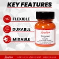 thumbnail image 2 of Pintura Acrílica para Cuero Angelus Cognac 30 ml, 2 of 9