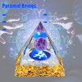 thumbnail image 4 of Cristales Resina epoxi Orgonita Pirámide Orgón Generador de energía Adornos curativos Likrtyny Para estrenar, 4 of 6