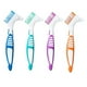 thumbnail image 5 of Vogacara 1 cepillo de limpieza de cepillos de dientes, regalos de varios colores con mango cómodo, suministros para el hogar, herramientas de Salud violeta, 5 of 6
