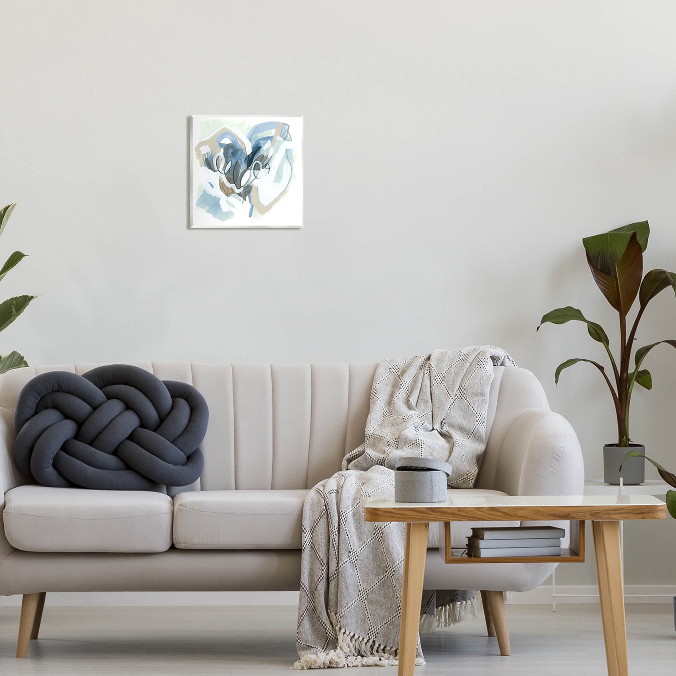Stupell Industries Modern Chaotic Spiral Shapes Painting Unframed Art Print Wall Art, Design by June Erica Vess
