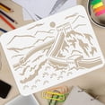 thumbnail image 4 of 1Pc The Great Wall Reusable Painting Stencil Template 11.7x8.3inch for Painting on Wall Tiles Paper, 4 of 9
