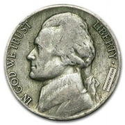 U.S. Mint 35% Silver War Nickels, $1 Face Value, Average Circulated Coins