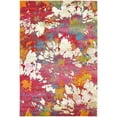 thumbnail image 1 of Unique Loom Lyon Floral Area Rug 4' x 6' Rectangle Multi/Ivory, 1 of 1