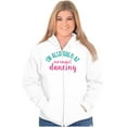 thumbnail image 4 of Cute Dancer Gymnast Mermaid Lover Zip Hoodie Sweatshirt Women Brisco Brands X, 4 of 6