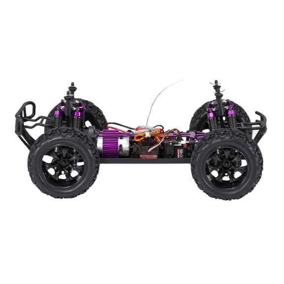 Redcat Racing Volcano EPX 1:10 Scale Electric 19T Monster Truck, Red and Black