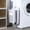 🌻 White#110, variant on Laundry Basket,Wall Mounted Foldable Hanging Hamper With Hooks Dirty Clothes Organizer For Bathroom Bedroom Balcony, Hollow Ventilated Plastic Storage