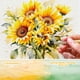 thumbnail image 3 of Set de pintura de acuarela Caliart 128 colores con pinceles y estuche, 3 of 8