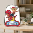 thumbnail image 4 of dino ranch edit Pattern Transparent Backpack Lightweight And fashionable Showcasing Personality And Leading The Trend, 4 of 6