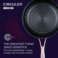 thumbnail image 6 of Circulon 3Piece SteelShield Nonstick Chef Pan with Lid and Cooking Utensil Set, Silver, 6 of 9