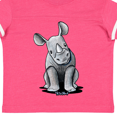 thumbnail image 4 of Inktastic Curious Rhinos Boys or Girls Toddler T-Shirt, 4 of 5