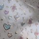 thumbnail image 1 of Calcomanías para decoración de uñas con forma de corazón, luna, estrella, lazo, nudo, para mujer, 1 of 9