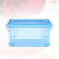 thumbnail image 2 of Blue Storage Box Plastic Container for Household Use 1Pcs, 2 of 4