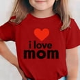 thumbnail image 2 of Zpanxa T-Shirts d'Été pour Filles Imprimé de la Fête de l'Indépendance Col Rond Manches Courtes Haut Polyester Spandex 7-8 Ans, 2 of 6