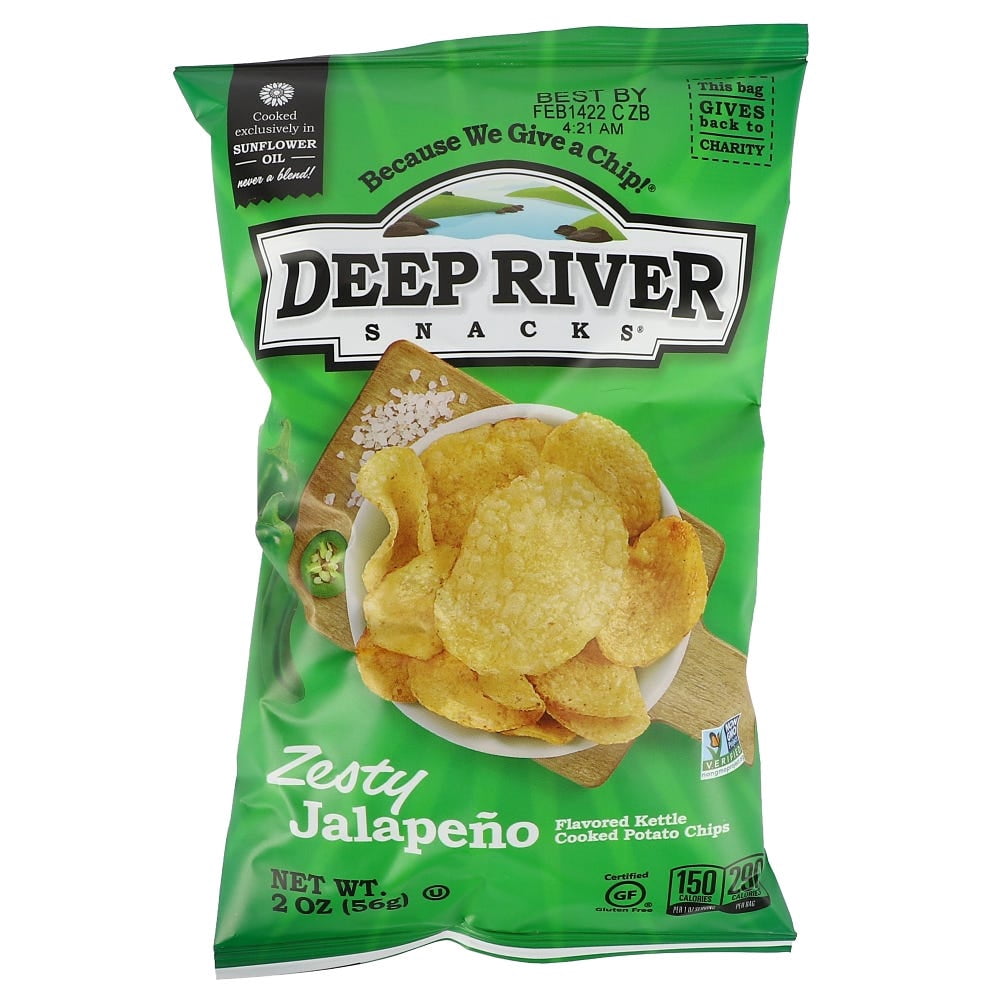 (Price/Case)Kettle Potato Chip Zesty Jalapeno 24-2 Ounce