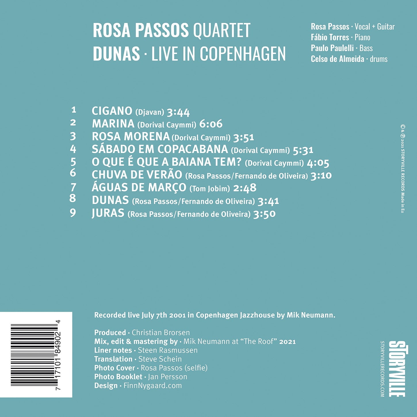 Various Artists - Live in Copenhagen - Music & Performance - CD