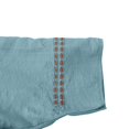 thumbnail image 5 of Comfy Cotton Linen Top For Women Relaxed Fit Embroidered Detail Round Neck Casual Long Sleeve Blouse, 5 of 9