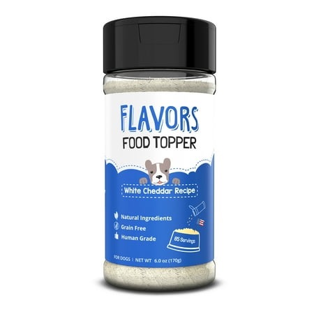 UPC: 0850001715034 | FLAVORS Food Toppers for Dogs by Beaumont Basics White Cheddar Recipe 6-Ounce